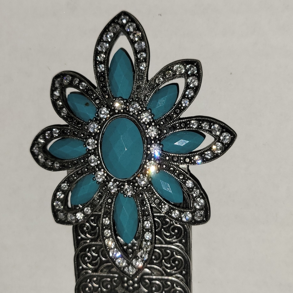 Kelli Kouri  Floral Stretch Belt